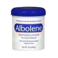 Albolene Concentrate Moisturizing Cleanser Cream Unscented, Unscented 12 oz (Pack of 6) by Albolene