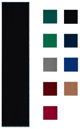 Accuplay Worsted Blend Pre Cut Pool Table Felt - Choose for 7, 8 or 9 Foot Table. English Green, Spurce Green, Blue, Navy, Red, Burgundy, Gray, Tan, or Black…