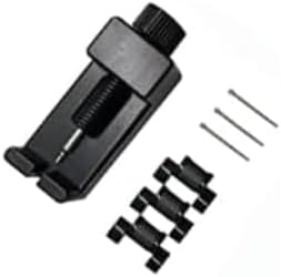 FEELNEVER Steel Strap Extend Part for Smart Watch for Men, Black, 20mm