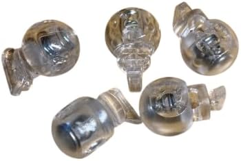 Clip-on Roman Blind Safety Toggles/Cord Adjusters/Orb/Spring Loaded (RM1011) (Pack of 5)