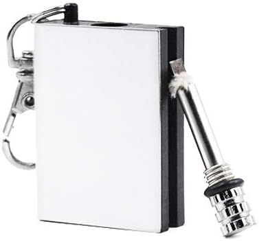 Tag-Z Emergency Fire Starter - Permanent Match - Forever Lighter - Camping Fire Starter - Rectangle