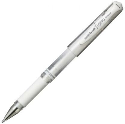 uni-ball Signo Um-153 Gel Impact Pen Open Stock, White, 10 Pens Per Pack