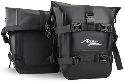 For Honda CRF1100L Africa Twin / ADV Frame Storage bags (Black-Africa Twin)