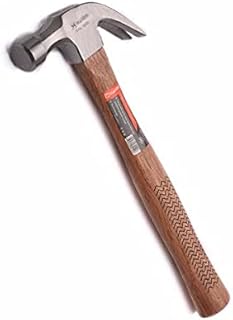 Edward Tools Oak Claw Hammer 16 oz - Heavy Duty All Purpose Hammer - Forged Carbon Steel Head - Etched Solid Oak Handle for more durability and grip (1)