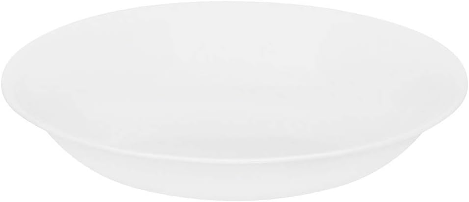 Corelle Vitrelle 6-Piece Bowl Set, Triple Layer Glass and Chip Resistant, 20-Oz Lightweight Round Bowls, Winter Frost White, 1117151