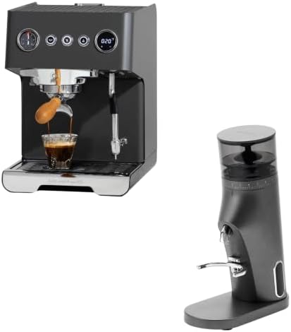 Gemilai G3028A Espresso Machine & G9010B Grinder Bundle