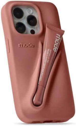 Rhode Phone Case and lipgloss included – Stylish Protective Cover in Multiple Colors – Peach, Espresso, Toast & More for all you iphones from iphone 11-16 Promax (Toast, iPhone 11 Pro)