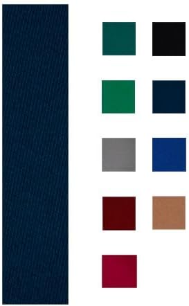 Accuplay Worsted Blend Pre Cut Pool Table Felt - Choose for 7, 8 or 9 Foot Table. English Green, Spurce Green, Blue, Navy, Red, Burgundy, Gray, Tan, or Black…