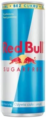 Red Bull Energy Drink Sugar Free 250ml x24