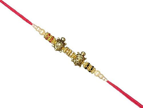 Golden turtle rakhi for brother | rakhi for brother and bhabhi | Rakhi combo | rakhi set | rakhi for rakshabandhan, Midiam, Rudin