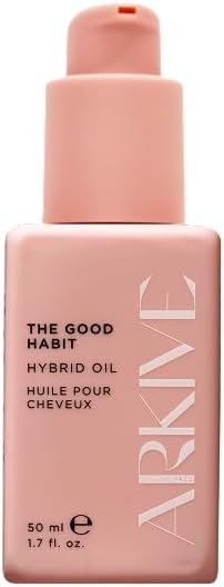 ARKIVE The Good Habit Hybrid Oil 50ml - Hair Oil for Dry Damaged Hair - Vegan Hair Growth Oil for Scalp Moisture and Hair Shine - Natural Hair Oils for Hair Growth - Hair Serum for Dry Damaged Hair