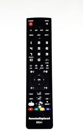 RemotesReplaced remote control compatible with the DENON DVD-1920