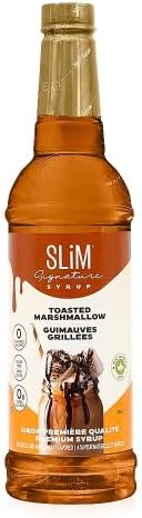 Slim Signature | 0 Calorie | 0 Carb | 0 Sugar | Toasted Marshmallow Syrup 750ml