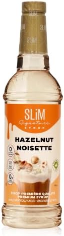 Slim Signature | 0 Calorie | 0 Carb | 0 Sugar | Hazelnut Syrup 750ml