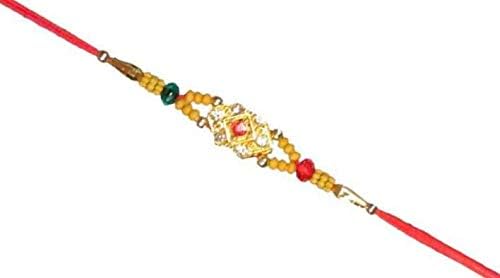 Designer rakhi for brother | rakhi for brother and bhabhi | Rakhi combo | rakhi set | rakhi for rakshabandhan, Midiam, no gemstone