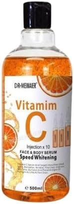 Dr.Meinaier Vitamin C Face & Body Serum, Speed Whitening, 500ml