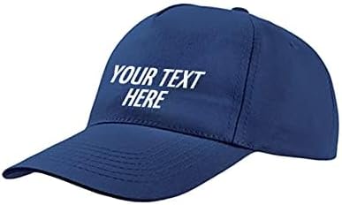 Personalised Baseball Cap | Any Text Any Image, Custom Caps for Men | Perfect for Valentine and Outdoor Activities Adjustable Cotton Cap | One Size Adult Unisex Cap