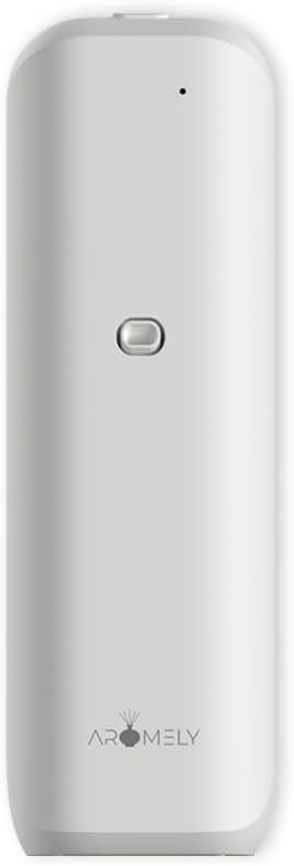 ARO Bliss Plug in Oil Diffuser, Smart Bluetooth Scent Diffuser Upto 500 SQSF with 100ml Oil Bottle, Nebulizing Waterless Aroma Diffuser for Home & Office - White