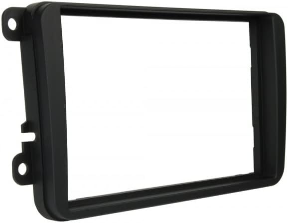 Sound-way - Double DIN Car Radio Frame Installation, 2 DIN Front Panel Frame Stereo compatible with Volkswagen/Skoda/Seat