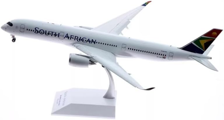 ACE HOBBY for JC Wings South African Airline for Airbus A350-900XWB ZS-SDC Flaps Down 1:200 Aircraft Pre-Built Model