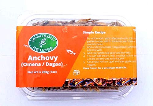 Fried Omena Dagaa (Anchovies) from Kenya