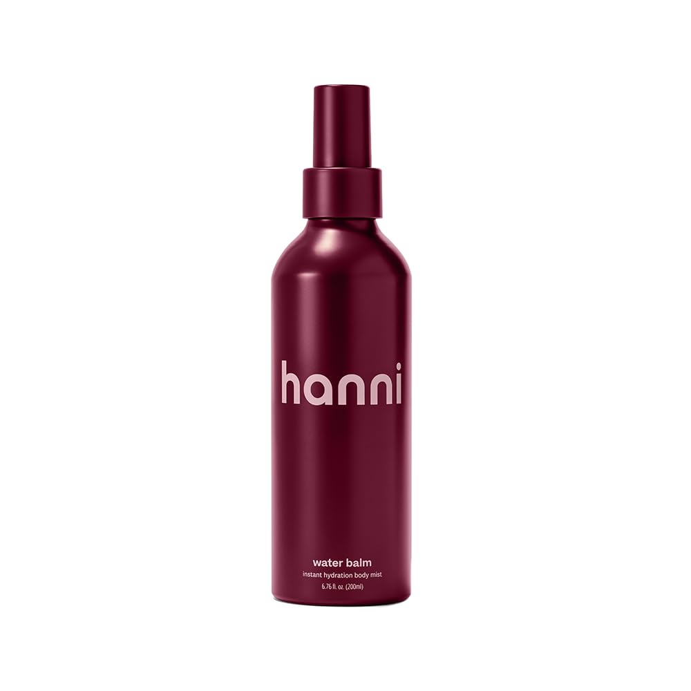 HANNI Water Balm Hydrating Body Mist, Moisturizer Spray with Hyaluronic Acid for All Skin Types, Lotion Replacement, 200 mL / 6.76 fl oz