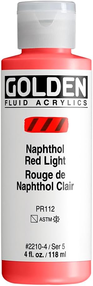 Fluid 119ml Naph Red Lt V
