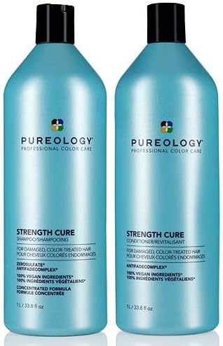 Pureology Strength Cure Shampoo 1000ml & Conditioner 1000ml Duo 2020