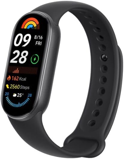 Xiaomi Smart Band 9, Midnight Black (2 Years Warranty)