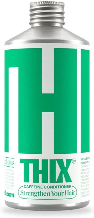 THIX Caffeine Conditioner | Hair Growth, Biotin Infused | Vegan, Proteins and Vitamins | Paraben & Sulphate Free Hair Loss Treatment | Hair Care for men and women - 250ml