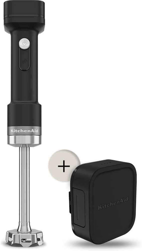 KitchenAid GO - CORDLESS HAND BLENDER WITH BATTERY - 5KHBRV71BM