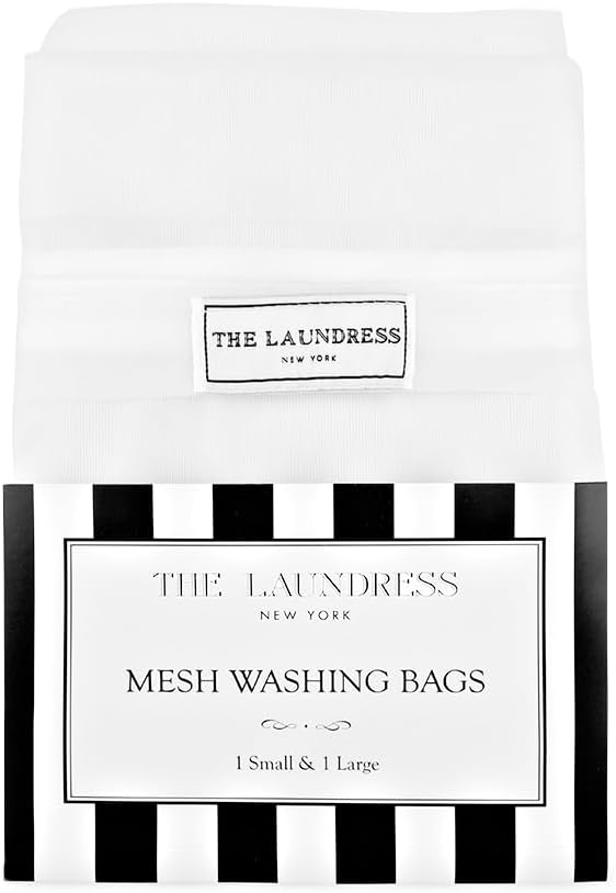 The Laundress Mesh Bag Bundle, Mesh Laundry Bags, One Large One Small