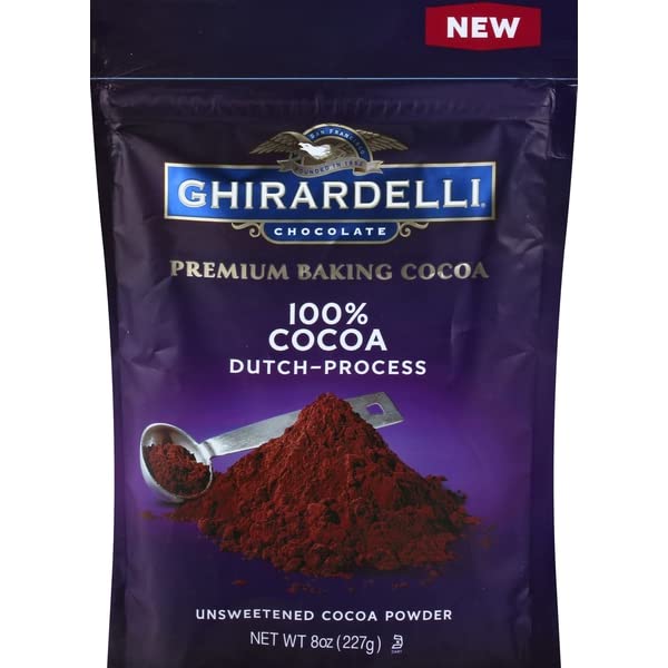 Ghirardelli, Dutch Process Cocoa, 8 Ounce