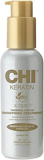CHI Keratin K-Trix 5 Smoothing Treatment, Hair Serum For Creating Smooth, Frizz-Free Styles That Last, Sulfate, Paraben, & Cruelty-Free, 3.92 Oz
