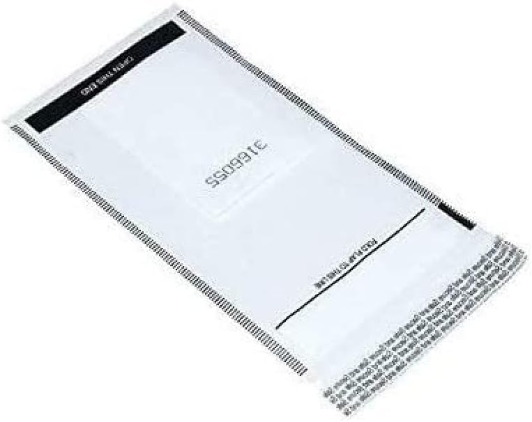 Packaging Chimp 100 Pack - Tamper Evident/Bank Bags, BINT0121-100-2