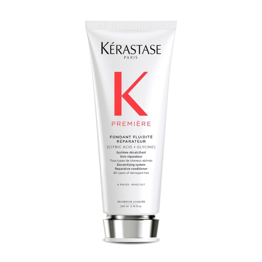 Kerastase Premiere Hair Repair Conditioner For Breakage & All Damaged Hair Types - Intense Hydration & Strengthening, Anti-Frizz & Smoothing