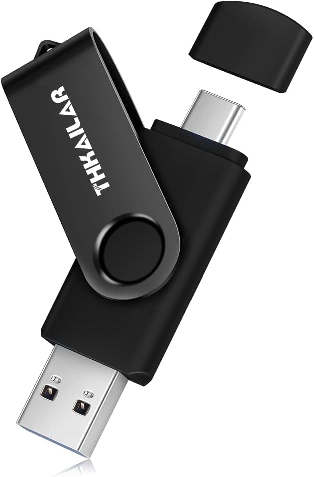 THKAILAR USB C Stick 512GB USB 3.1 Memory Stick 2 in1 Dual OTG Flash Drive Thumb Drive for Smartphones,Computers,Tablets, Laptop,Macs