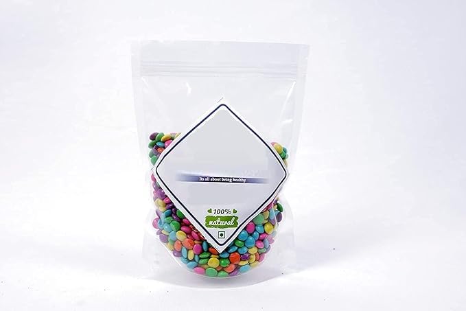 AM Delicious Colorful Chocolate Tablets | Multi Color Sweet Buttons | Toffee Candy - 900gm