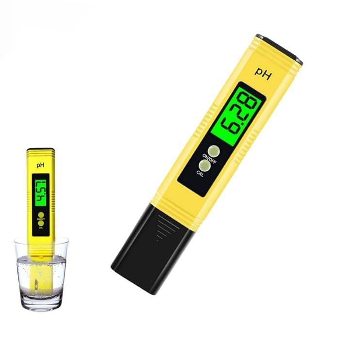Digital PH Meter 0.01pH Accuracy 0-14 Range Portable Water Quality LCD