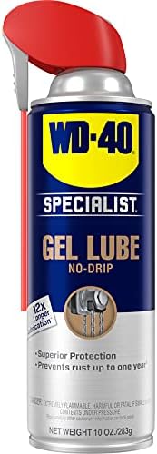 WD-40 Specialist Gel Lube with SMART STRAW SPRAYS 2 WAYS, 10 OZ