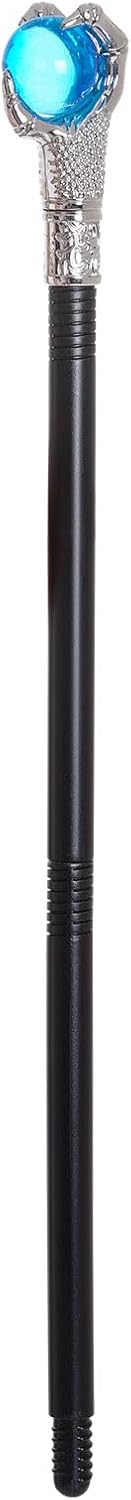 jerbro Evil Wizard Wand Scepter, Devil Witch Scepter Voodoo Wand for Halloween Cosplay Costume Carnival Theme Party