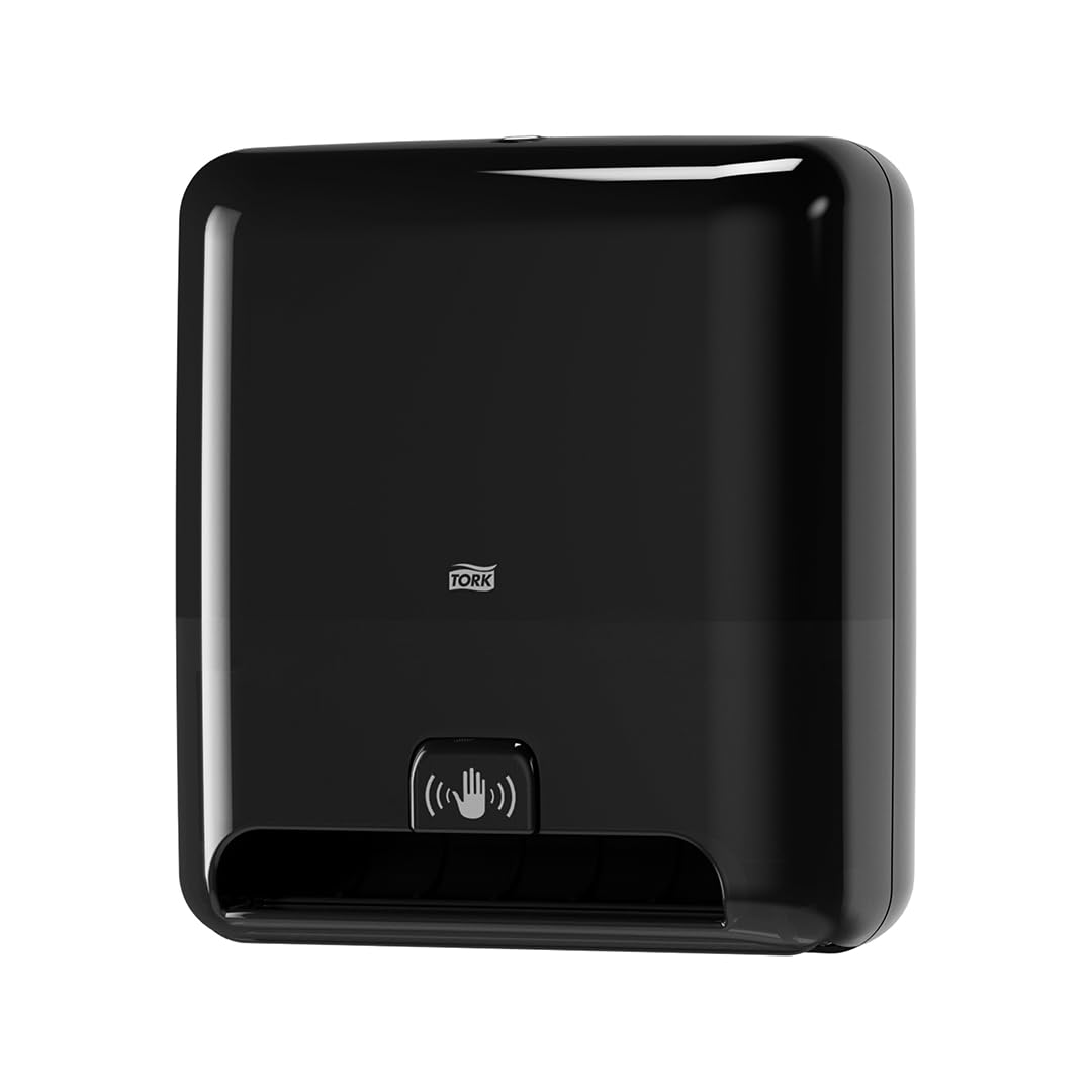 Tork Matic Paper Towel Dispenser, Intuition Sensor, Black, Elevation, H1, non-contact One-at-a-Time dispensing, 5511282