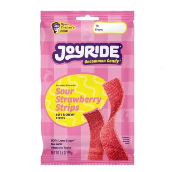 Joyride Sour Strawberry Strips 3.5 oz