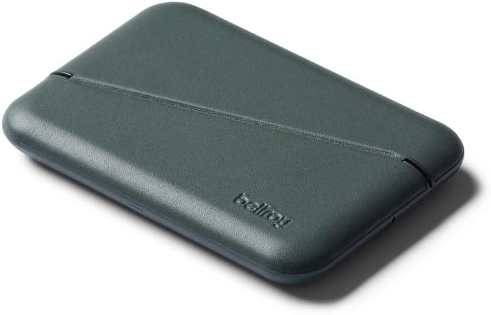 Bellroy Flip Case Second Edition – (Card Case, Hardshell Wallet) - Everglade
