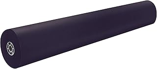 PACON - 63000 Pacon Rainbow Lightweight Duo-Finish Kraft Paper Roll, 3-Feet by 1000-Feet, Black (PAC63300)