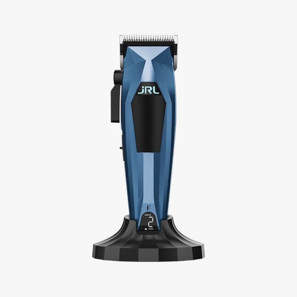 Amazon Series JRL 3000CD-F Professional Mini Hair Clipper w/Taper Blade, 5-Level Locking System, 7800 RPM, Brushless Motor for Barbers and Stylists (Blue)