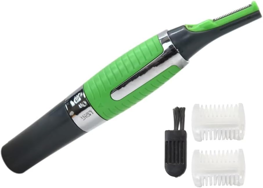 Nose Ear Face Neck Eyebrow Hair Mustache Beard Trimmer Shaver Clipper for Men and Women Features Quick and Painless Trimming