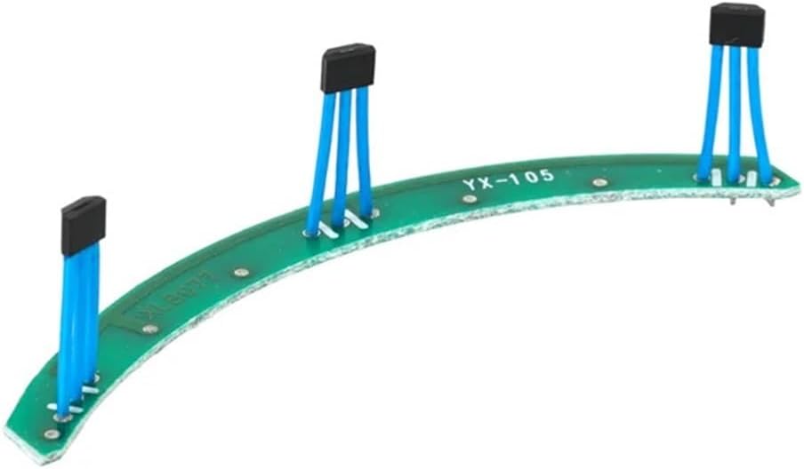 TVAAGHBCBR Motor Hall Sensor Compatible With Xiaomi M365 1S Pro MI3 Electric Scooter Front-wheel Motor Module PCB Board Repairable Part(1 set)
