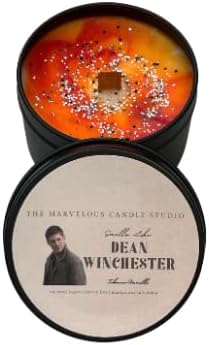 Smells Like Dean Winchester Wax Melts and Candles | Supernatural | Jensn Ackles | Fandom Candles | Funny Novelty Gift | Vegan Candles (4oz Candle)