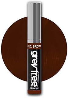 Root touch up hair mascara temporary cover conceal gray roots hair lines eyebrows mens mustache and beards Medium-Brown